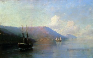 côte de Crimée 1886 Romantique Ivan Aivazovsky russe Peinture à l'huile